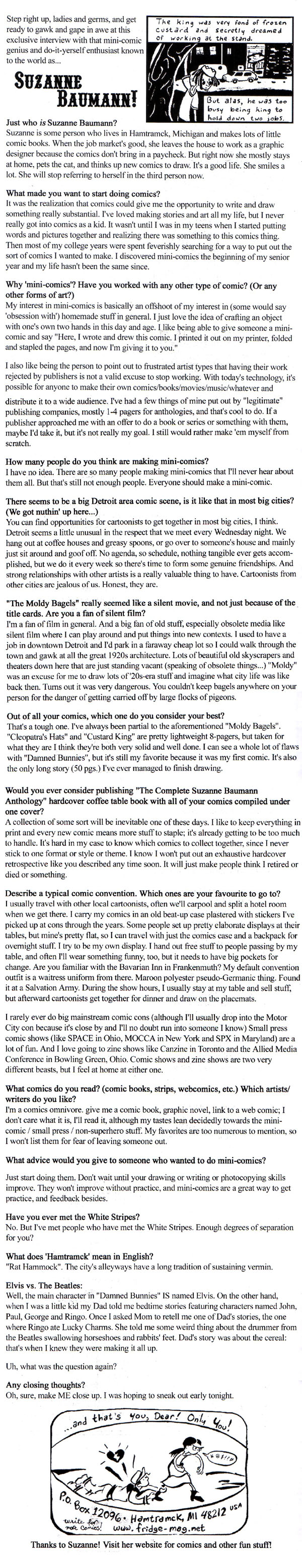 Incredulous, July/August 2004