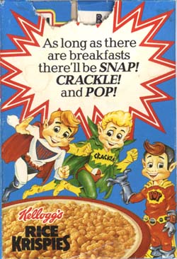 Rice Krispies box
