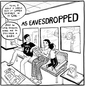 Cover from As Eavesdropped 4